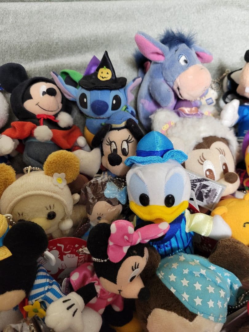ディズニー ぬいぐるみ マスコット キーホルダー 大量 100点　まとめ売り