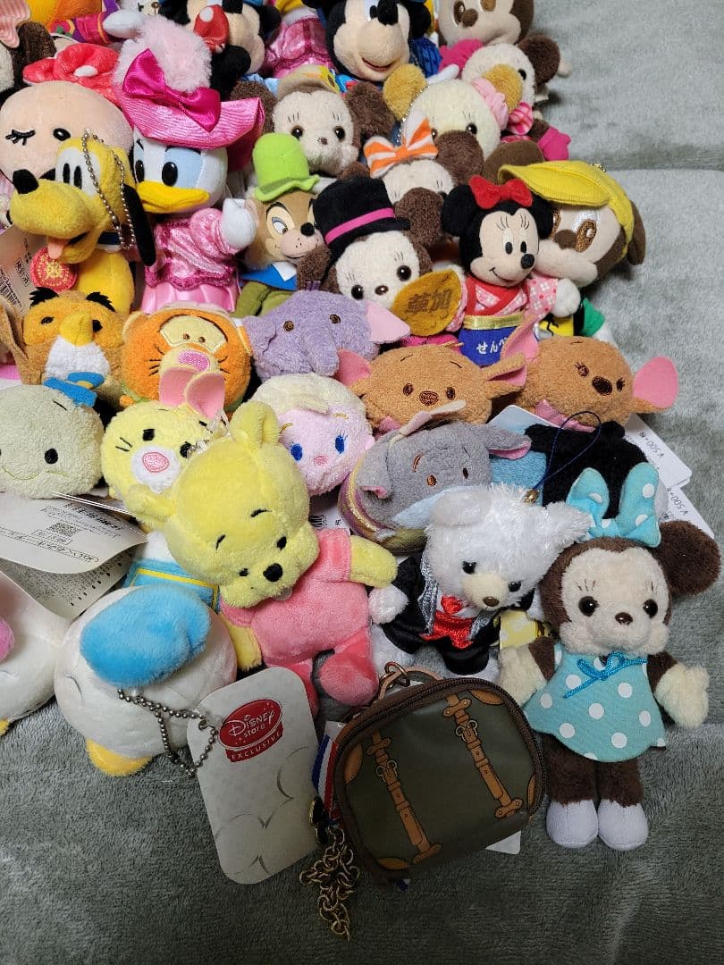 ディズニー ぬいぐるみ マスコット キーホルダー 大量 100点　まとめ売り