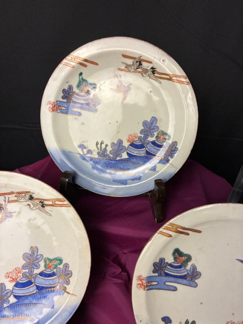 伊万里焼 金襴手 皿