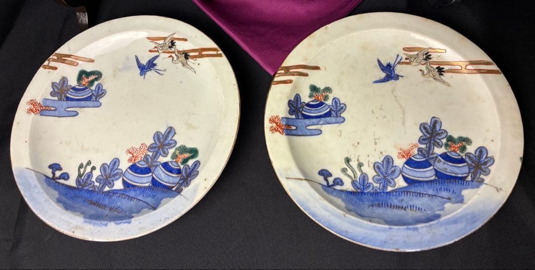 伊万里焼 金襴手 皿