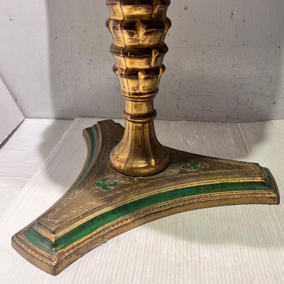 イタリア　フィレンツェ　フローレンタイン・サイドテーブル　一点もの