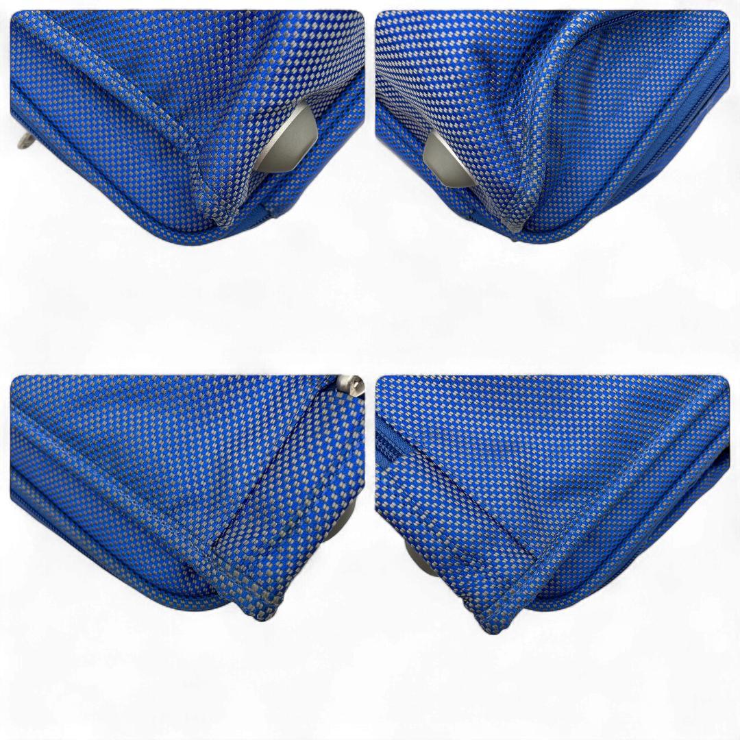 良品 TUMI ビジネスバッグ ナイロン ブルー 22121IN