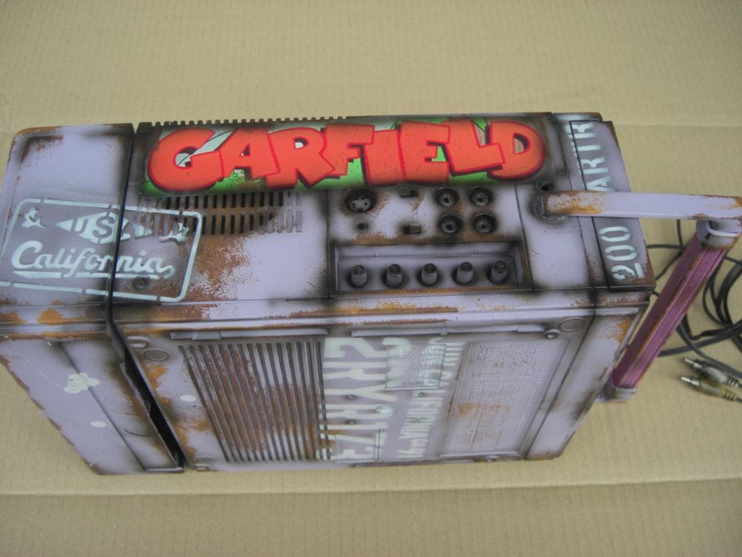 ナショナルパナカラ― レトロ感 リメイクカスタム ポータブルTV ゲーム 昭和