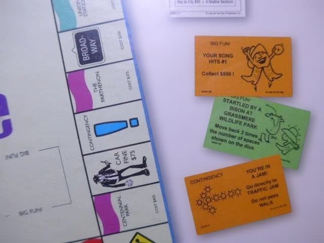 英語版　新品未開封の貴重な「ナッシュビル」モノポリースタイルのボードゲーム﻿