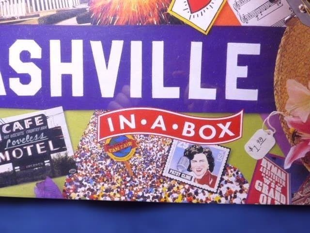 英語版　新品未開封の貴重な「ナッシュビル」モノポリースタイルのボードゲーム﻿