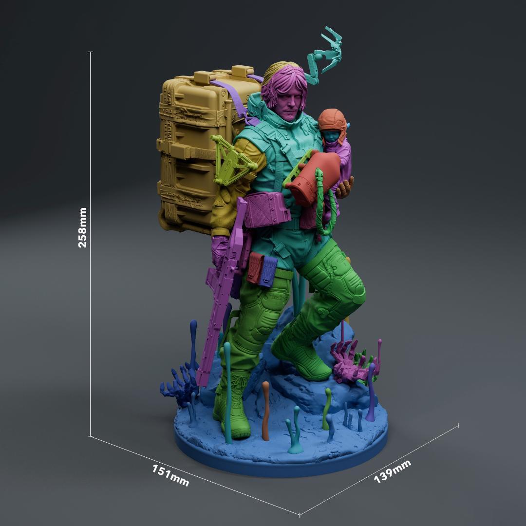 1/8 未塗装未組立 フィギュア ガレージキット DEATH STRANDING