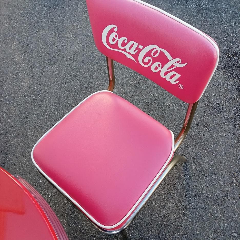 【ココ】Coca-Cola レトロテーブルセット