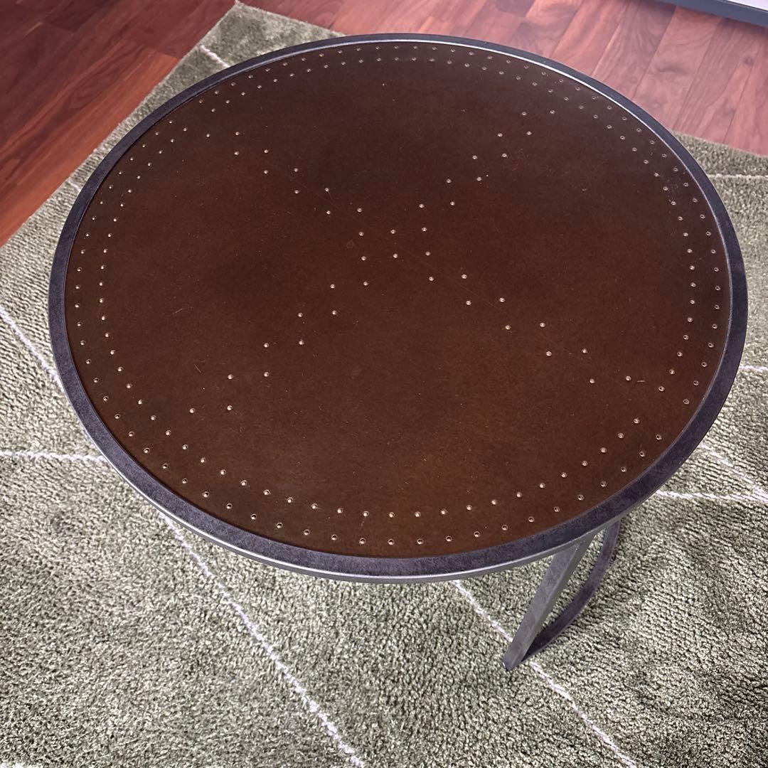 クラッシュゲート　エルマ　サイドテーブル 60cm 真鍮