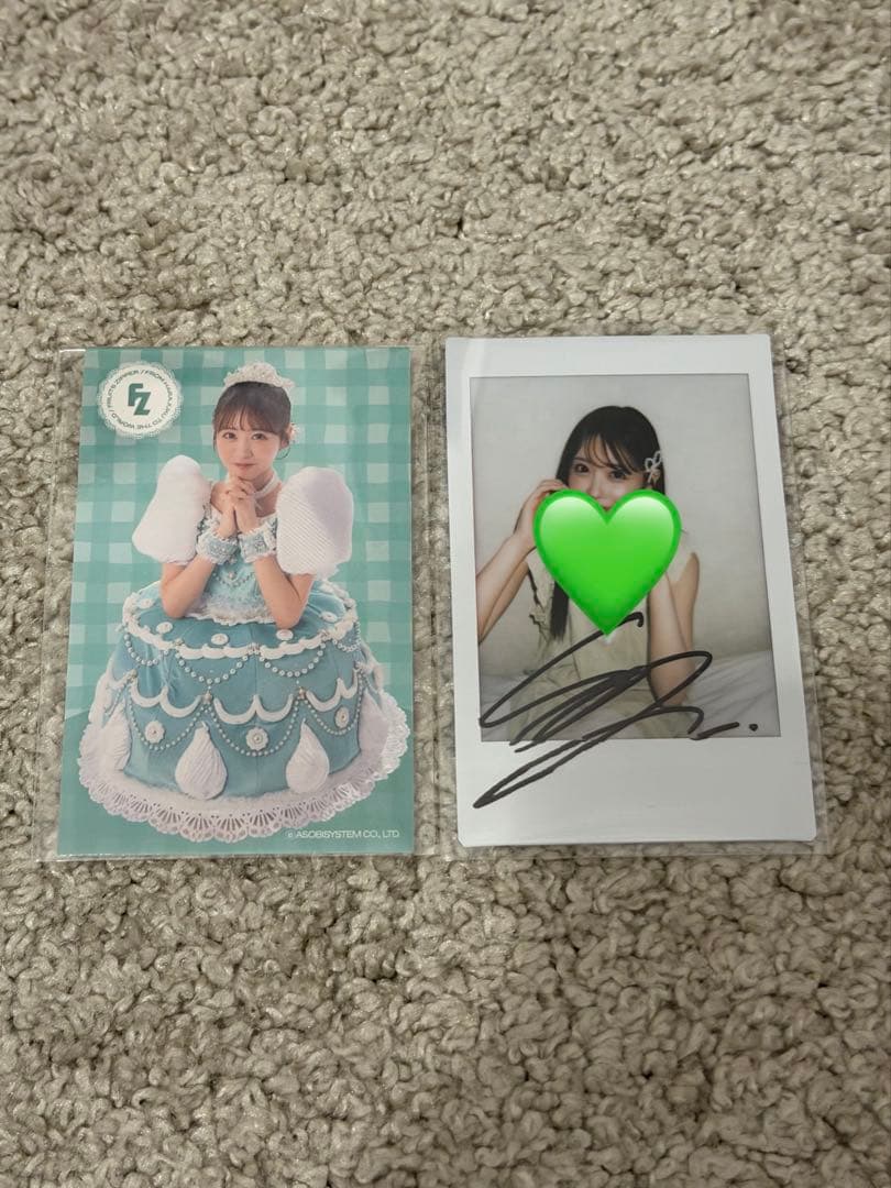 b*3様 FRUITS ZYPER サイン入りチェキ　櫻井優衣