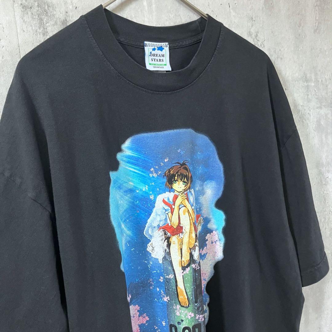 【L】カードキャプターさくら アニメ Tシャツ 古着