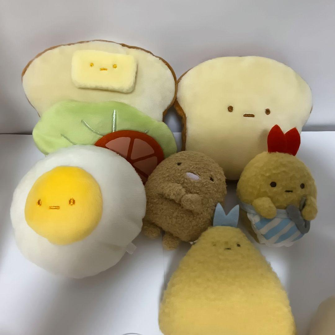すみっコぐらし てのりぬいぐるみ ランチプレート おそうざいパン 他　レア　希少