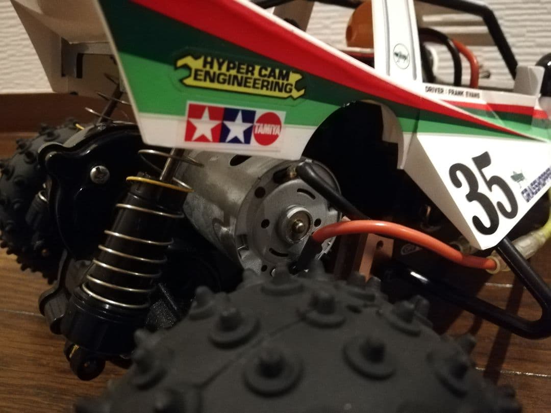 タミヤ グラスホッパー オイルダンパーカスタム 540モーター フルベア