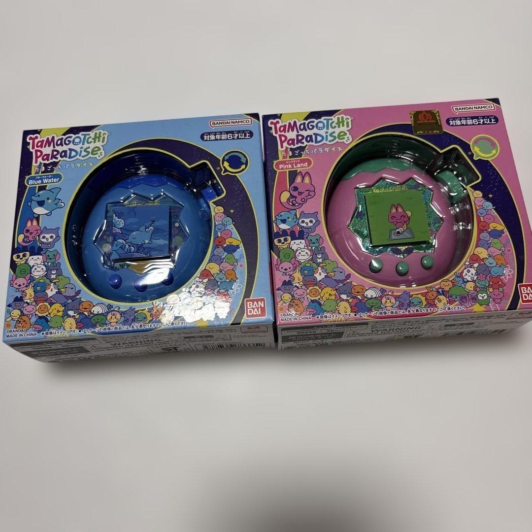 Tamagotchi Paradise 青 ピンク セット