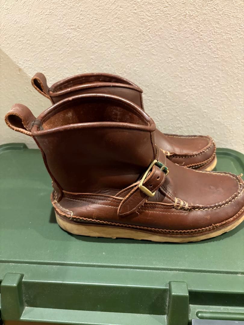 YUKETEN モカシンブーツエンジニアタイプ　ビブラムソール USA製