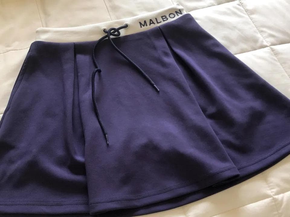 Malbon ゴルフ 上下セット スウェット風デザイン 保温性抜群 暖かスタイル