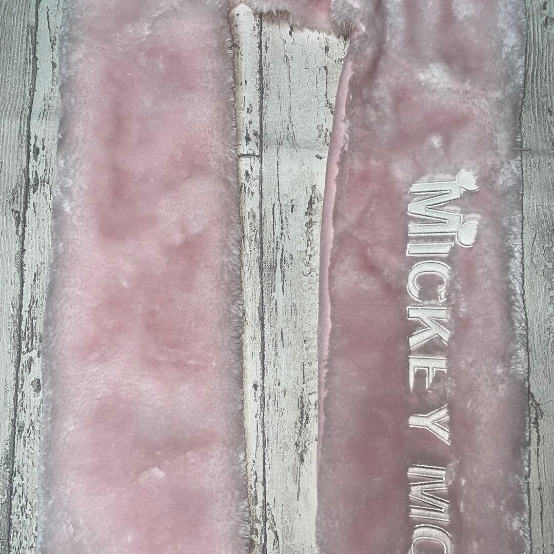 ディズニーマフラーファンキャップ　ピンク