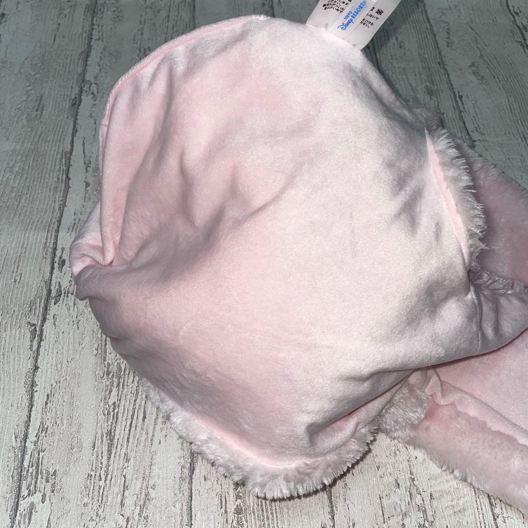 ディズニーマフラーファンキャップ　ピンク