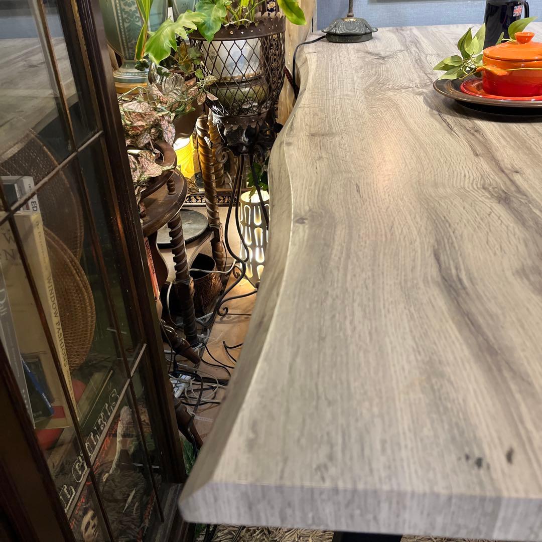 なっちゃん 　天板のみ　インダストリアル系　一枚板風　ダイニングテーブル