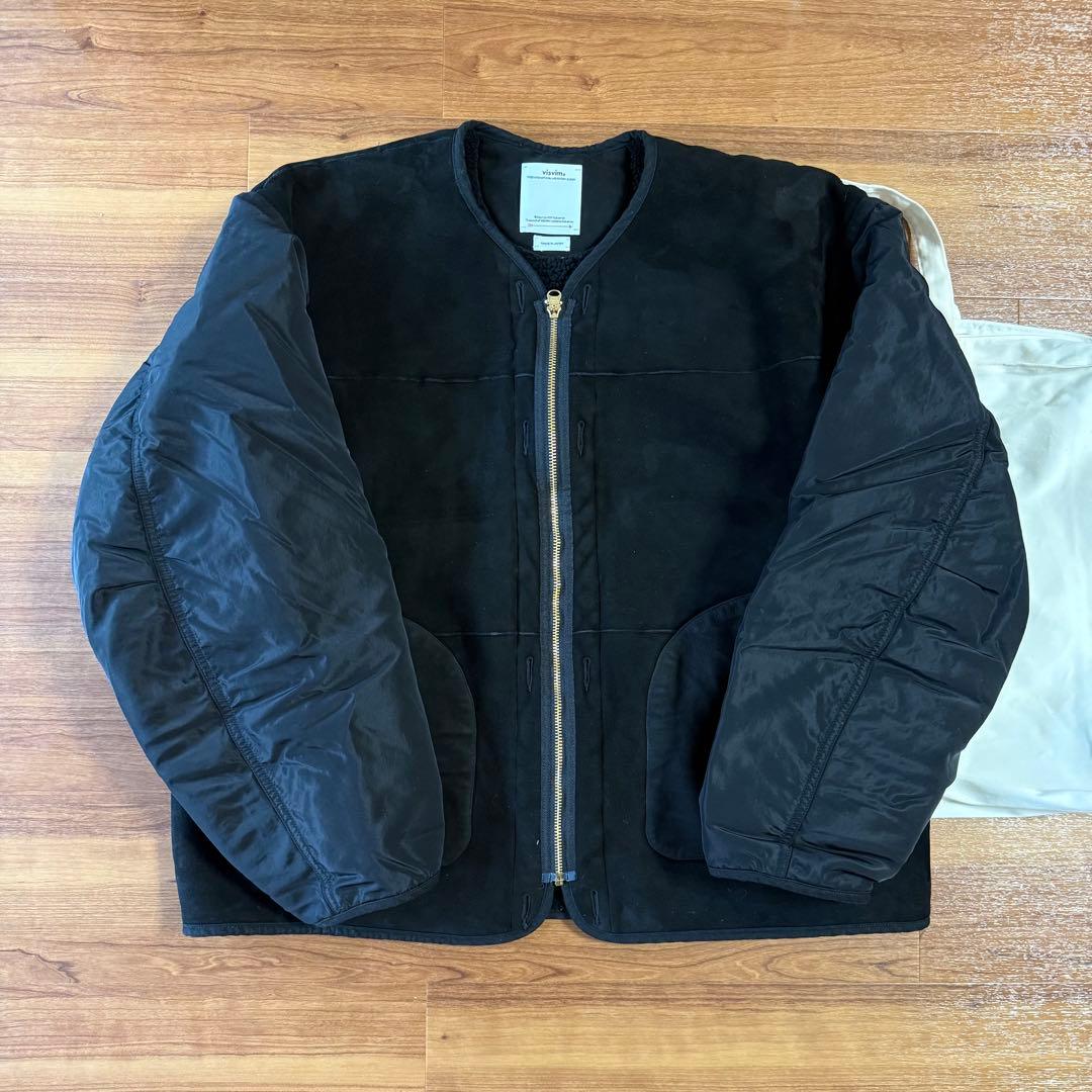 ジャケット・アウター visvim IRIS JKT (SHEEPSKIN) black size4