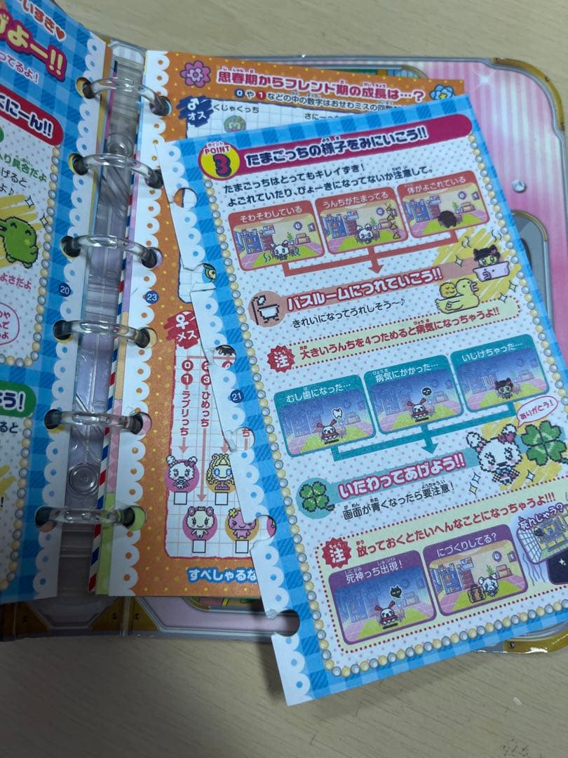 【希少品】　たまごっち15周年　たまごっちiDL たまとも手帳