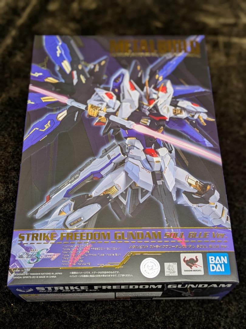 L BUILD メタルビルド ストライクフリーダム SOUL BLUE