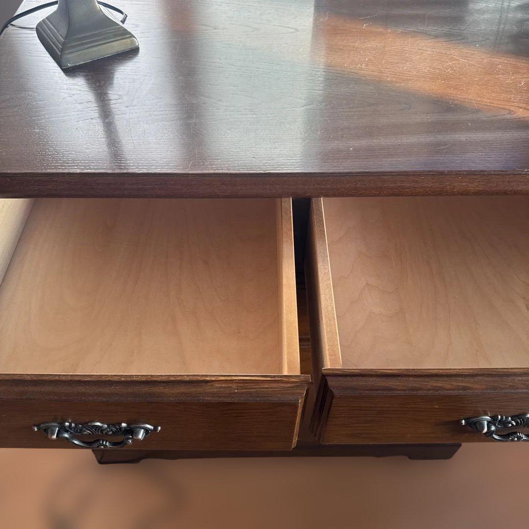 木製民芸箪笥 6引き出し ダークブラウン