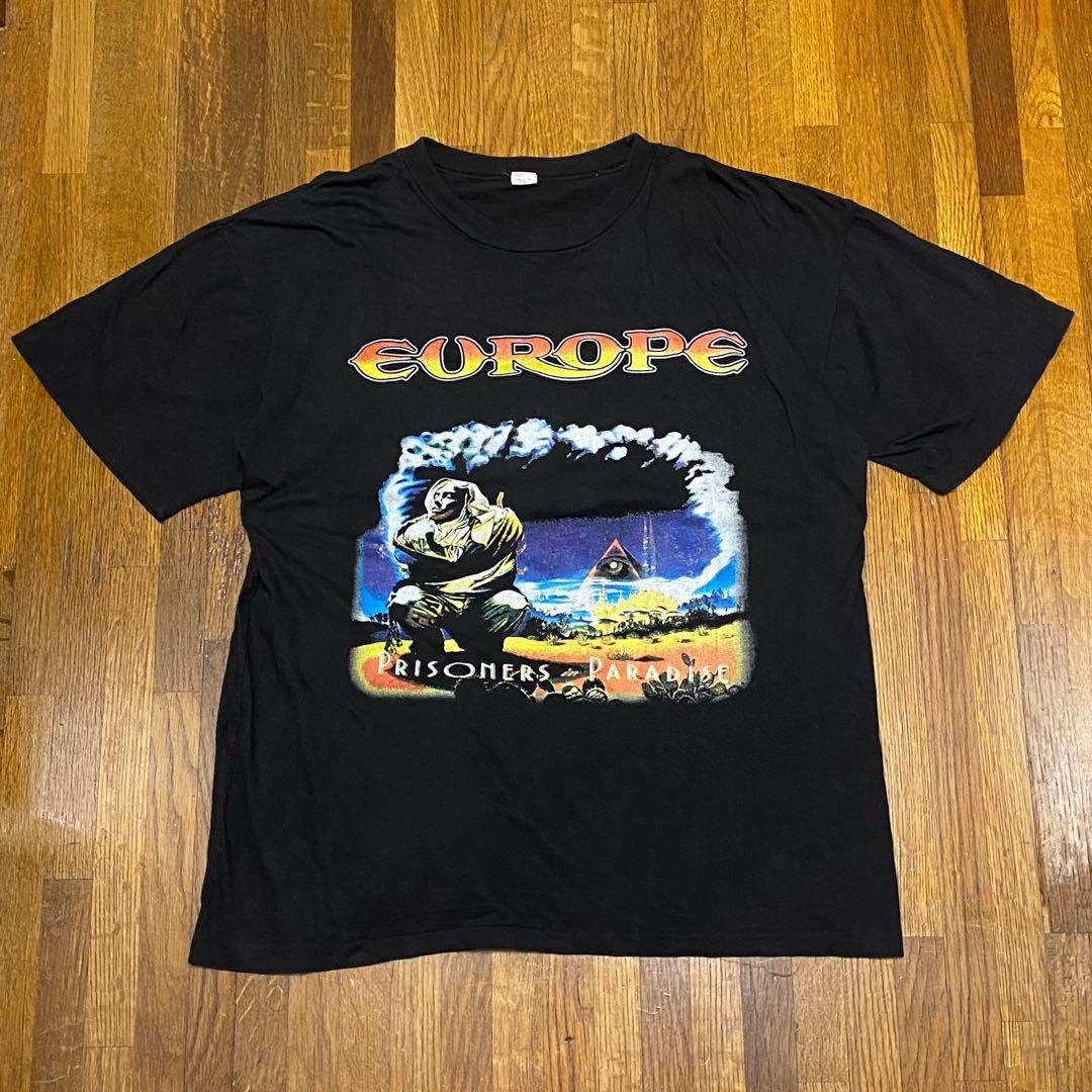 EUROPE '91-'92ジャパンツアーTシャツ 90年代ヴィンテージ