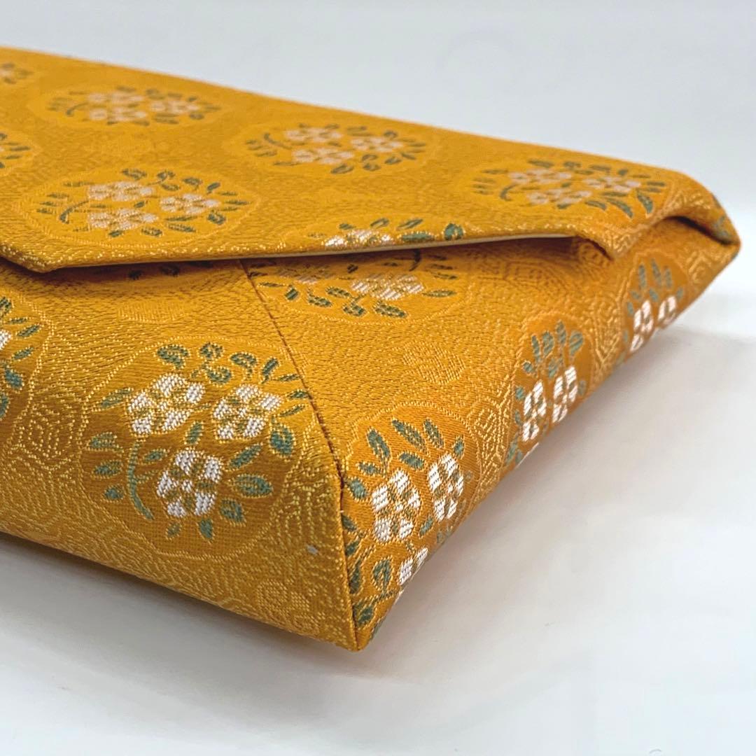 【数寄屋袋 12   特優上　音羽裂】正絹　箱なし