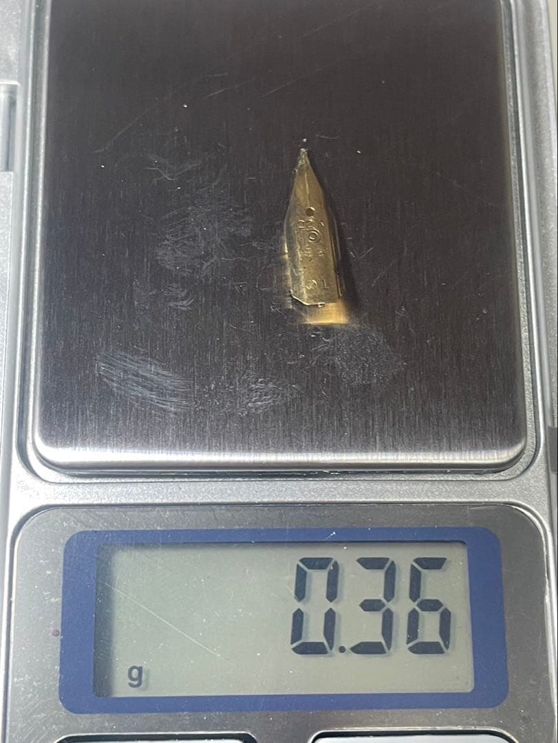 No,7 22K 金無垢0.36g｜金 K18 24K 純金 14K ゴールド