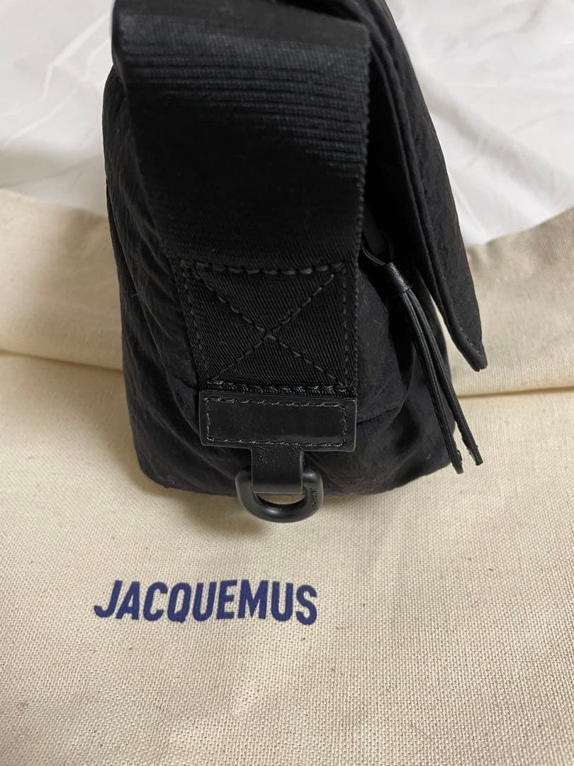 最終値下げ! jacquemus ジャックムス メッセンジャー バッグ　ブラック