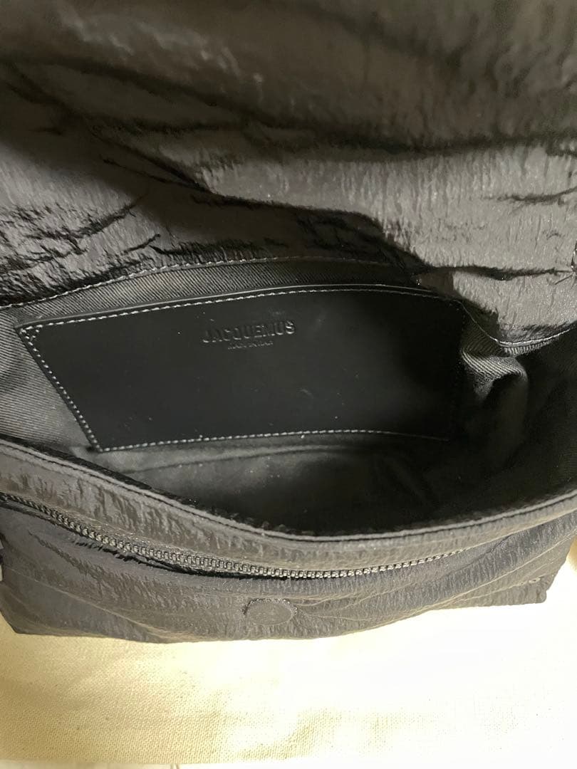 最終値下げ! jacquemus ジャックムス メッセンジャー バッグ　ブラック