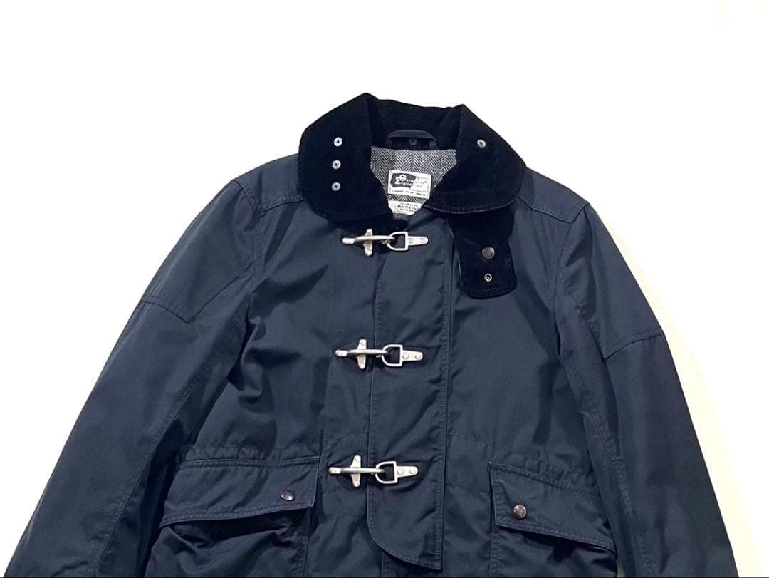 【美品】エンジニアードガーメンツ　ファイヤーマン ジャケット　別注モデル　紺