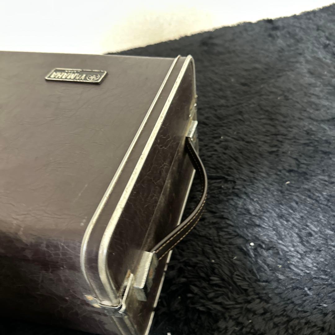 純正 YAMAHA テナートロンボーン ハードケース 管楽器 ブラウン