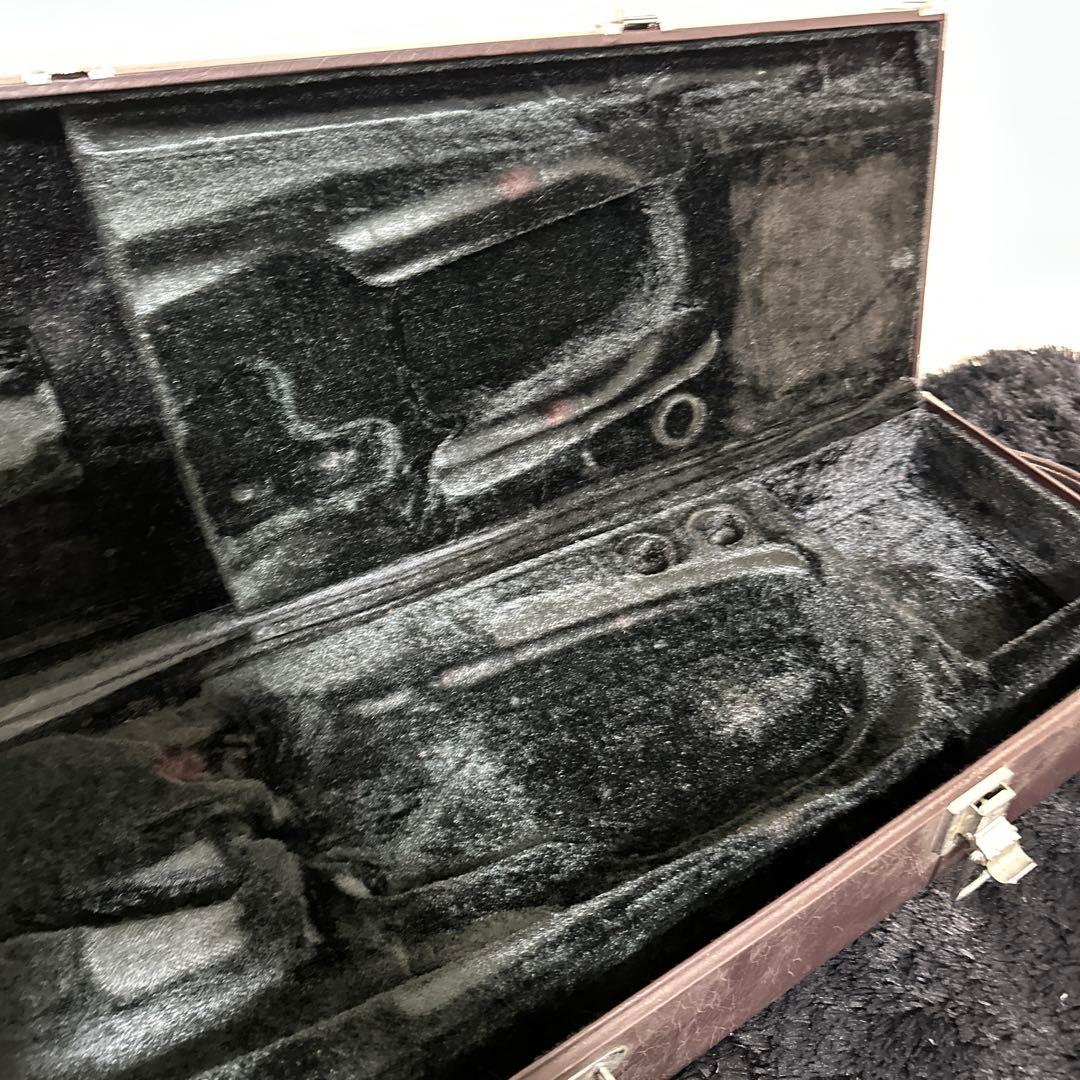 純正 YAMAHA テナートロンボーン ハードケース 管楽器 ブラウン