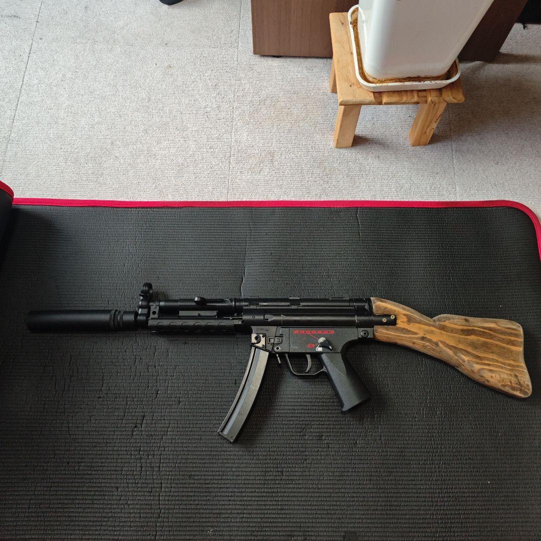 東京マルイ ライトプロMP5 カスタム(10禁)木製ストック