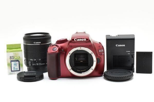 【美品】キャノン Canon EOS Kiss x50 レンズセット　SDカード