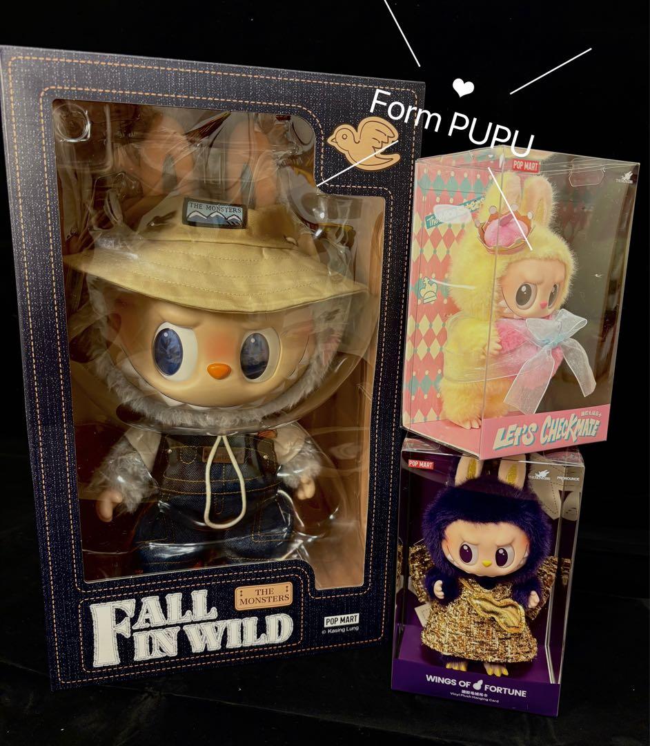 Labubu THE MONSTERS FALL IN WILD新品未開封 3点