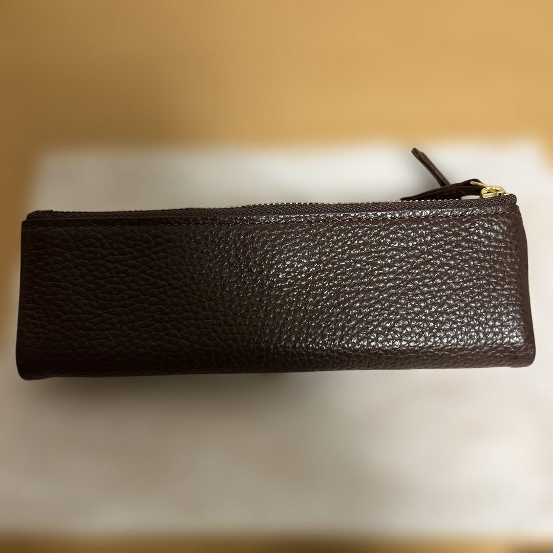 ルポペンケース　ダークブラウン