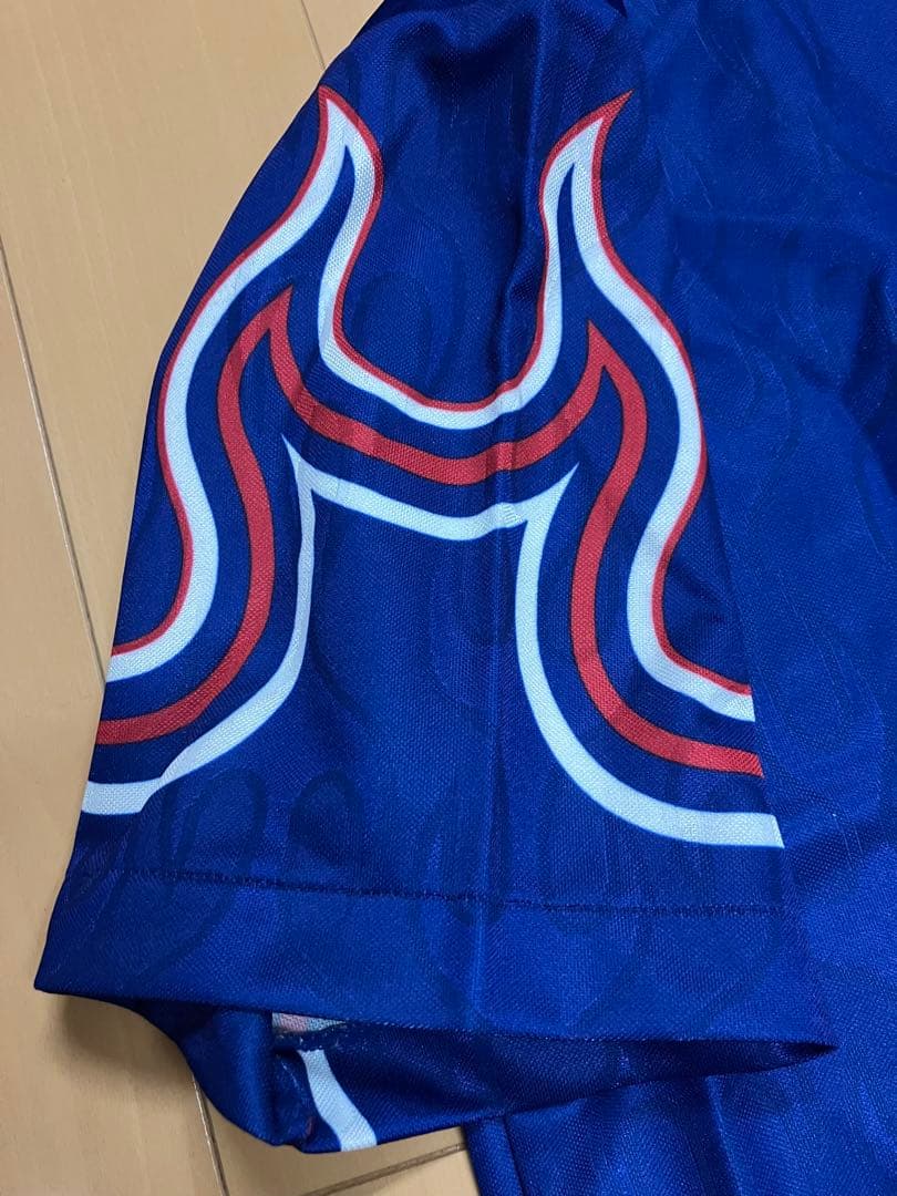 サッカー　日本代表　当時　ユニフォーム　Jリーグ　FIFA ワールドカップ　赤炎