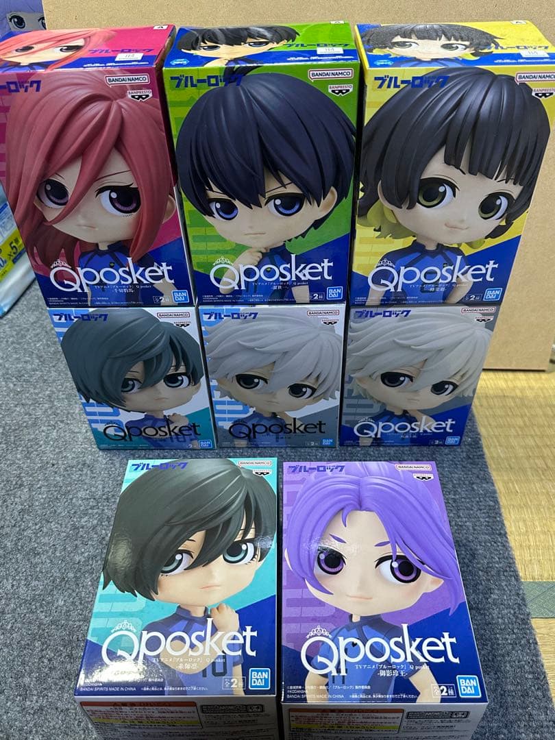 Qposket ブルーロック 8体　単品売り不可