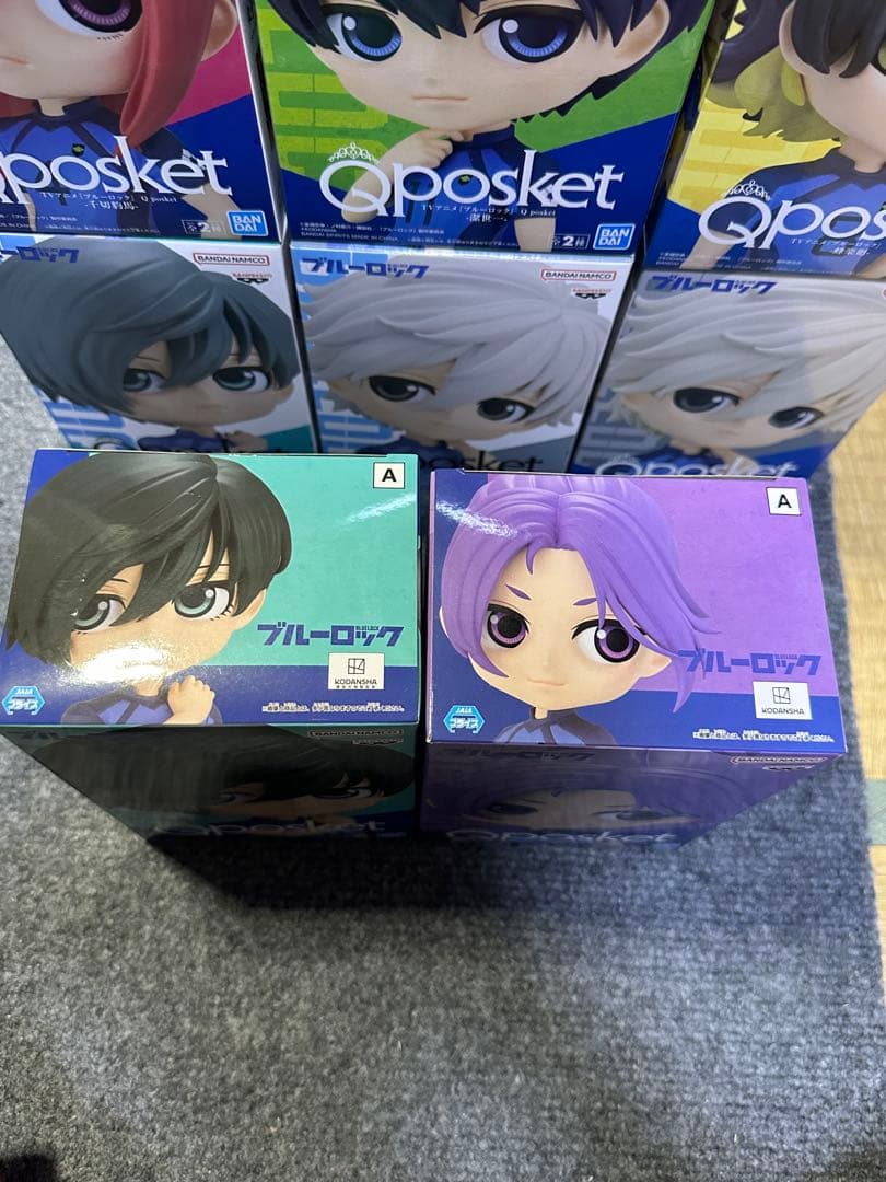 Qposket ブルーロック 8体　単品売り不可