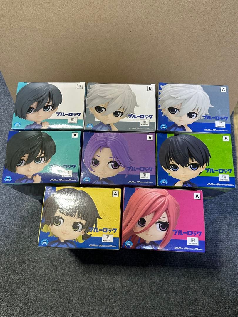 Qposket ブルーロック 8体　単品売り不可