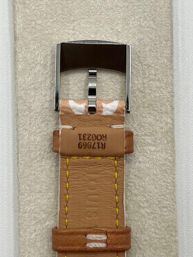 【ルィヴィトンタンブールスリムMMベルト】グラデーションカラーモノグラムグレー