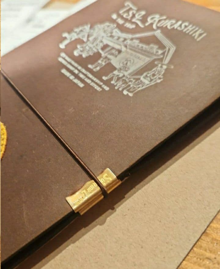 TSL倉敷 カスタム トラベラーズノート レギュラーサイズ ブラウン 茶