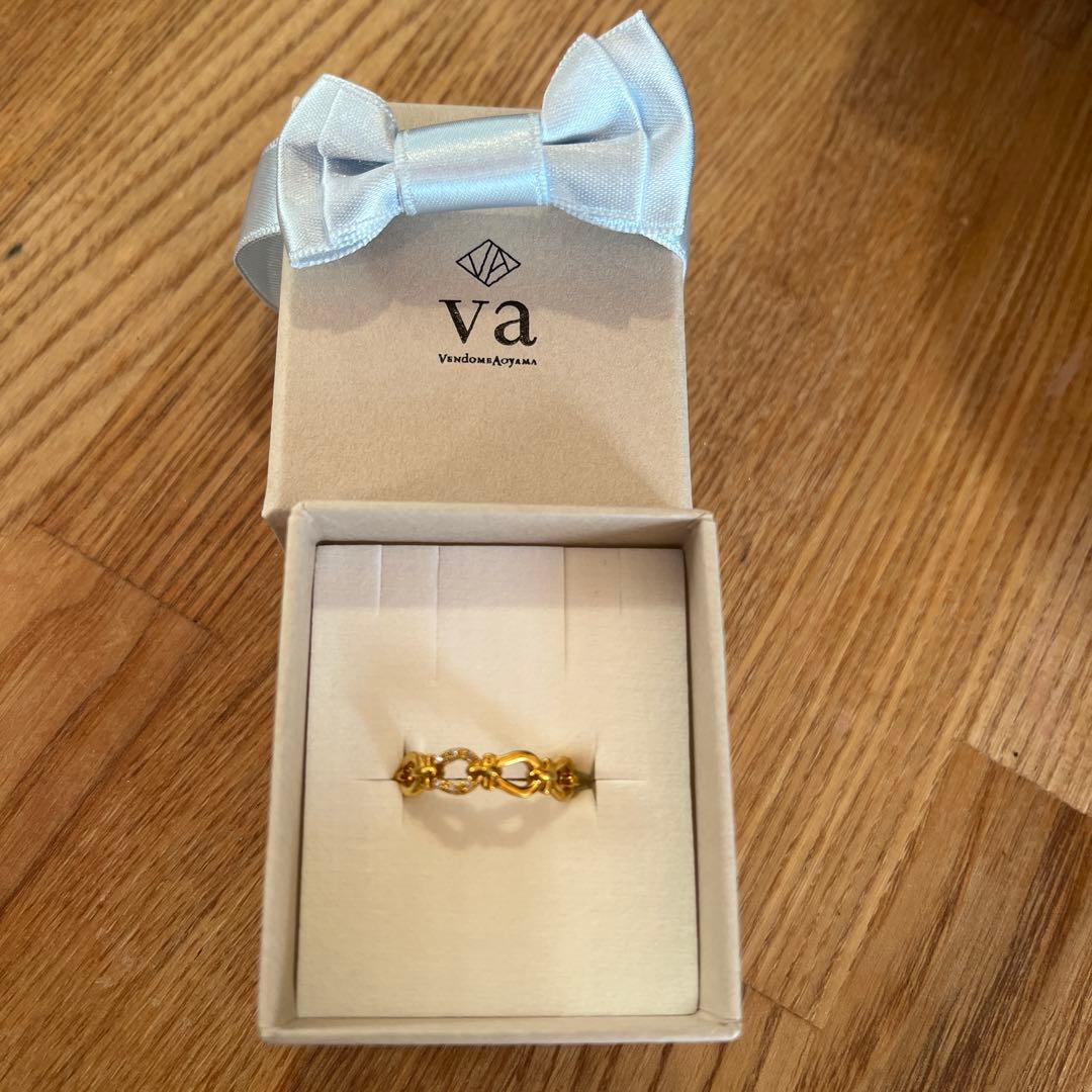 [ヴイエーヴァンドーム青山]ペアリング 925 キュービックジルコニア