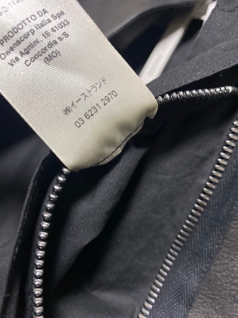 ジャケット・アウター Rick Owens MOLLINO BIKER LEATHERS JACKET