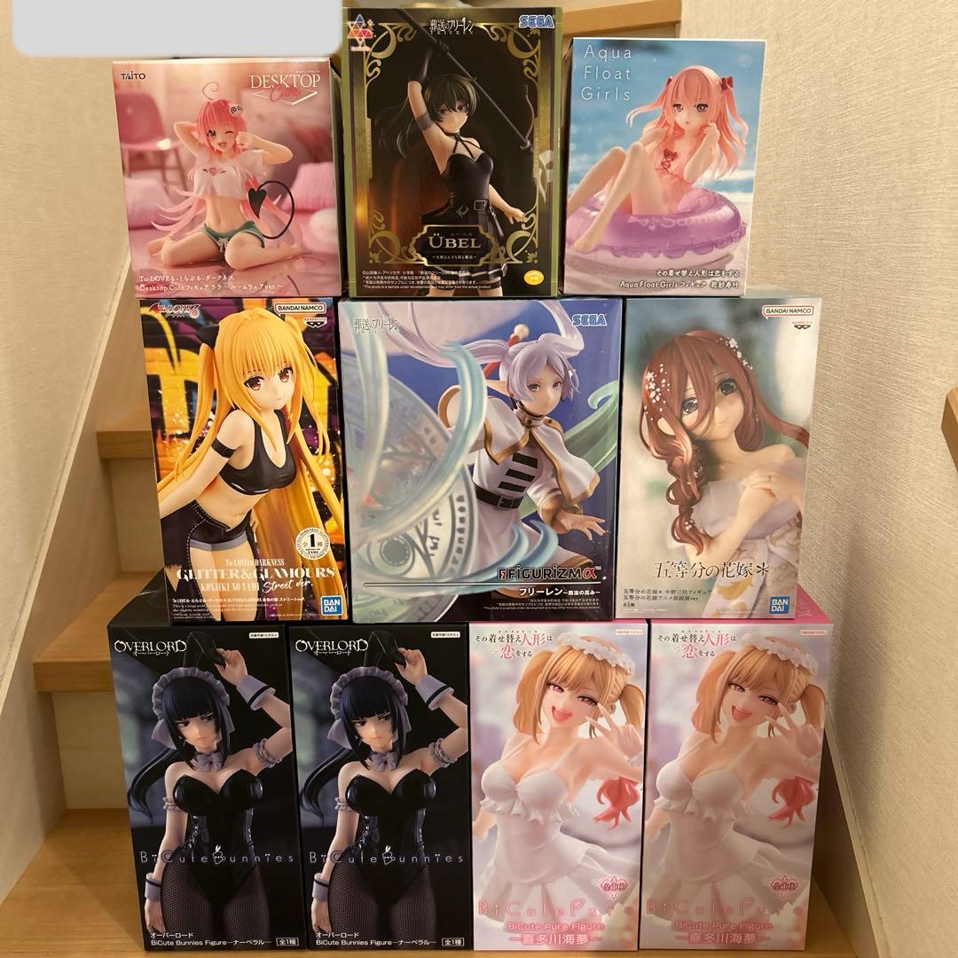 【新品未開封】美少女プライズフィギュア　まとめ売り　10体セット