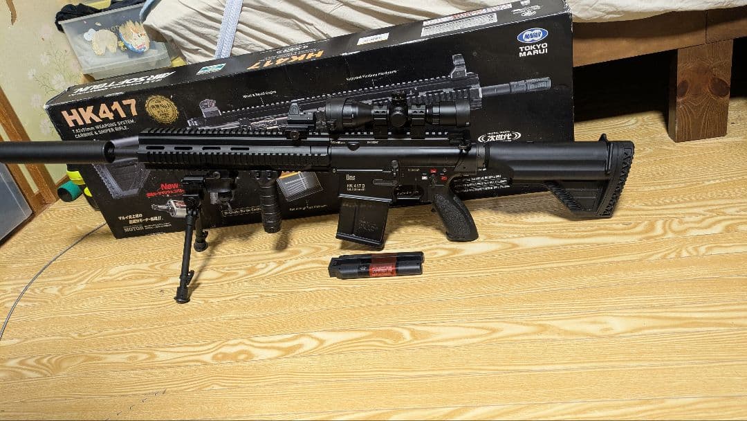 東京マルイ HK417 次世代電動ガン　アタッチメント付き