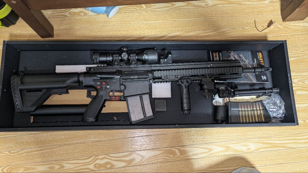 東京マルイ HK417 次世代電動ガン　アタッチメント付き