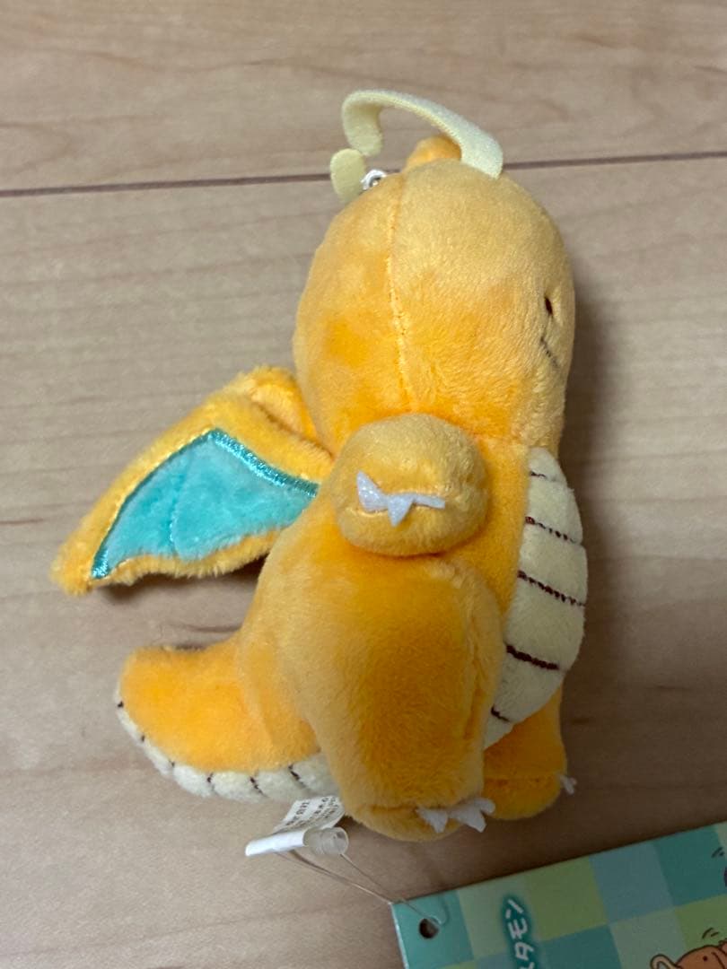 タグ付き　ポケモンセンター　限定　へんしん　メタモン　カイリュー　ぬいぐるみ